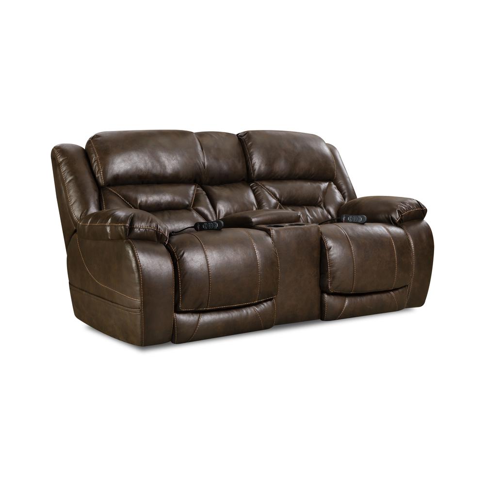 Greer Power Console Loveseat. Picture 1