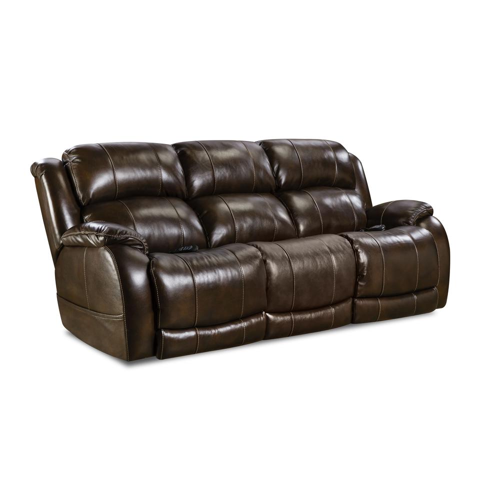 Montana Double Reclining Power Sofa. Picture 1