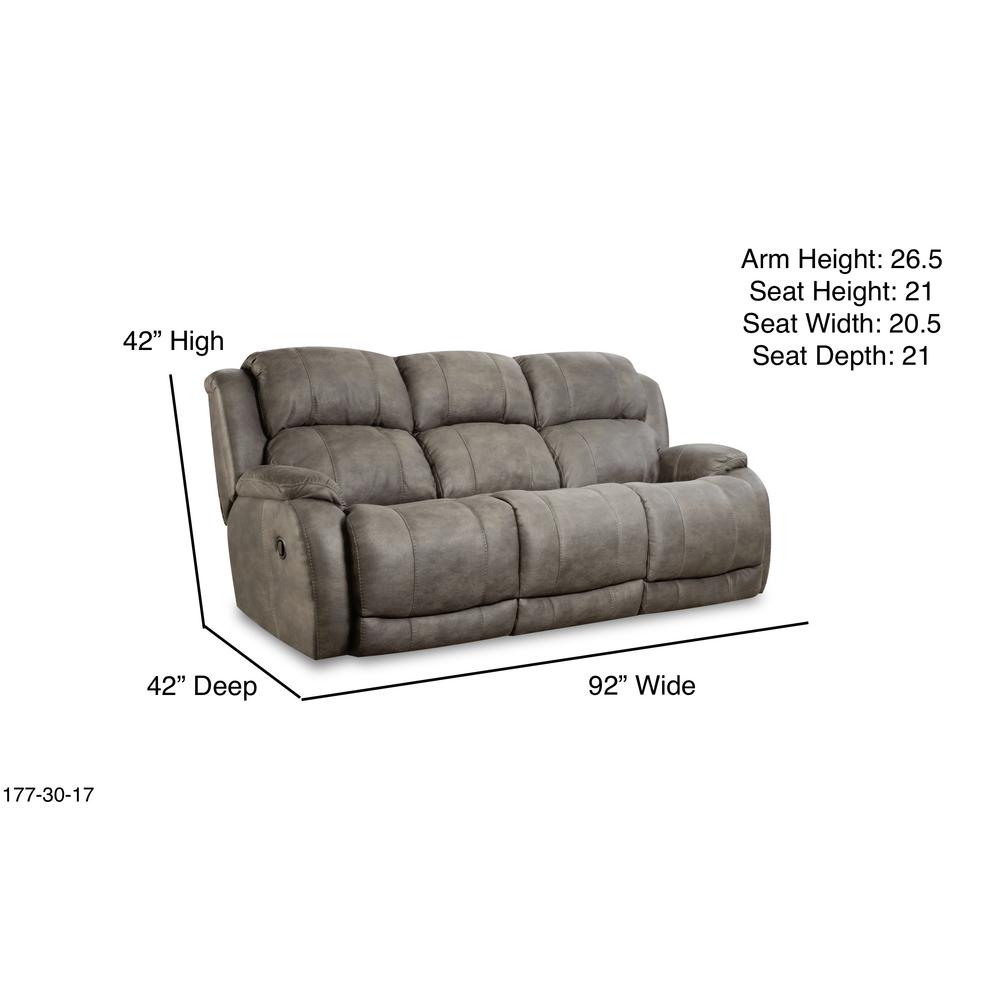 Forrest Double Reclining Sofa. Picture 2