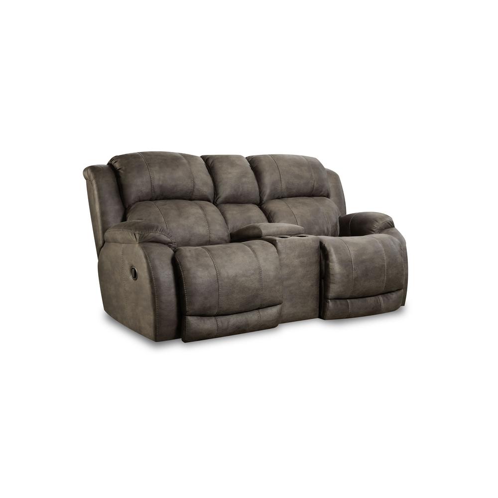 Forrest Reclining Console Loveseat. Picture 1