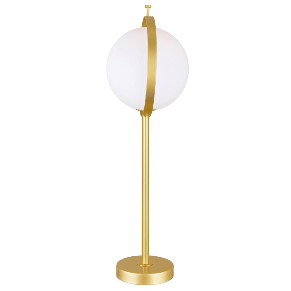 Da Vinci 1 Light Table Lamp With Brass Finish. Picture 1