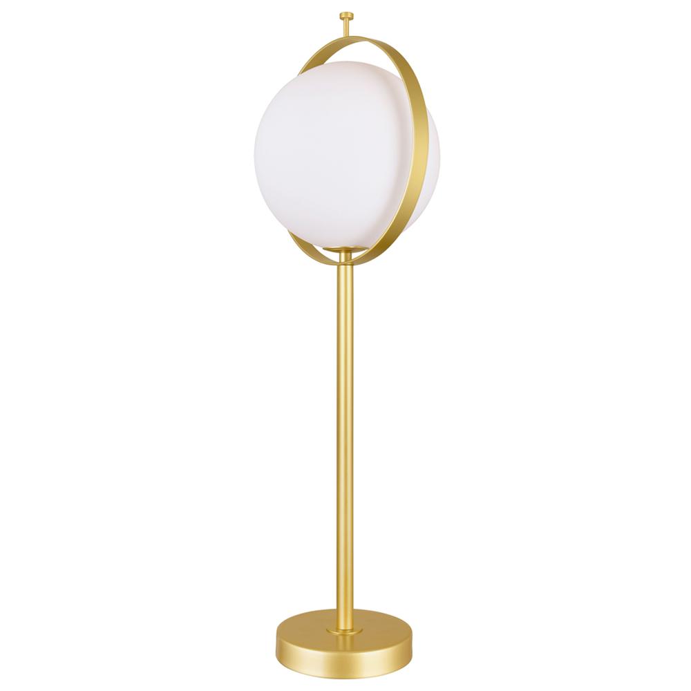 Da Vinci 1 Light Table Lamp With Brass Finish. Picture 3