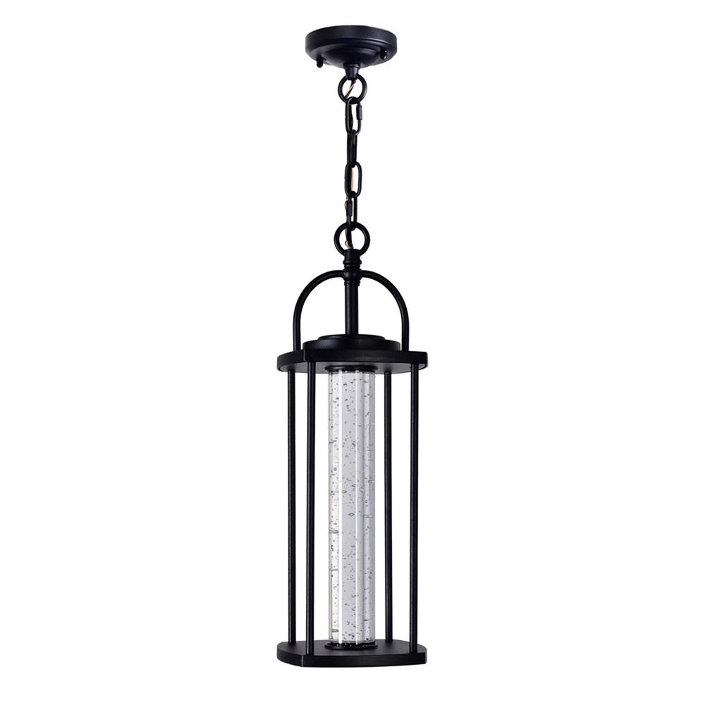 Greenwood LED Outdoor Black Pendant. Picture 7