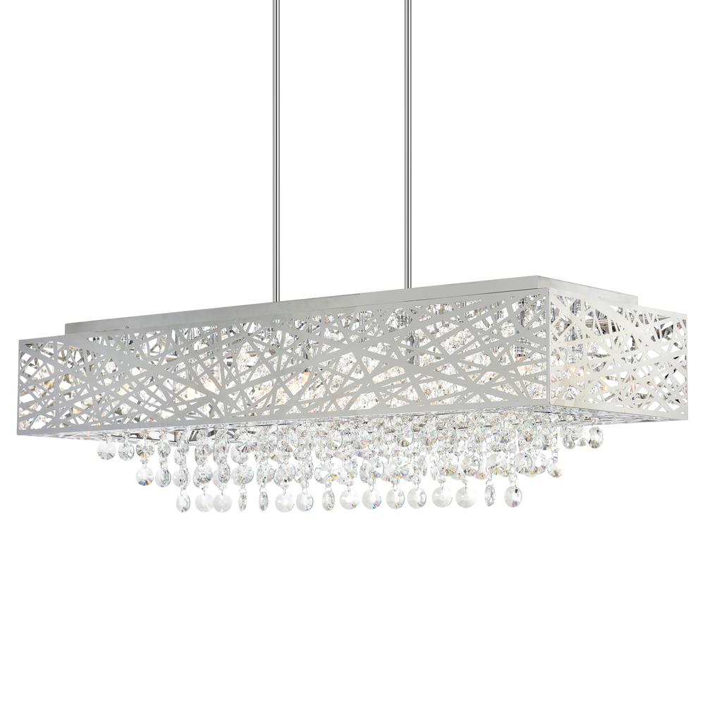 Eternity 16 Light Chandelier With Chrome Finish. Picture 2