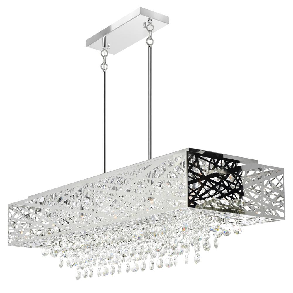 Eternity 16 Light Chandelier With Chrome Finish. Picture 3
