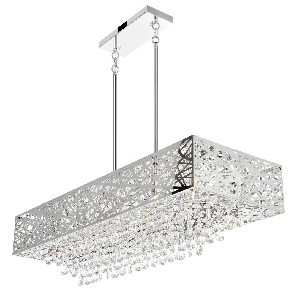 Eternity 16 Light Chandelier With Chrome Finish. Picture 4