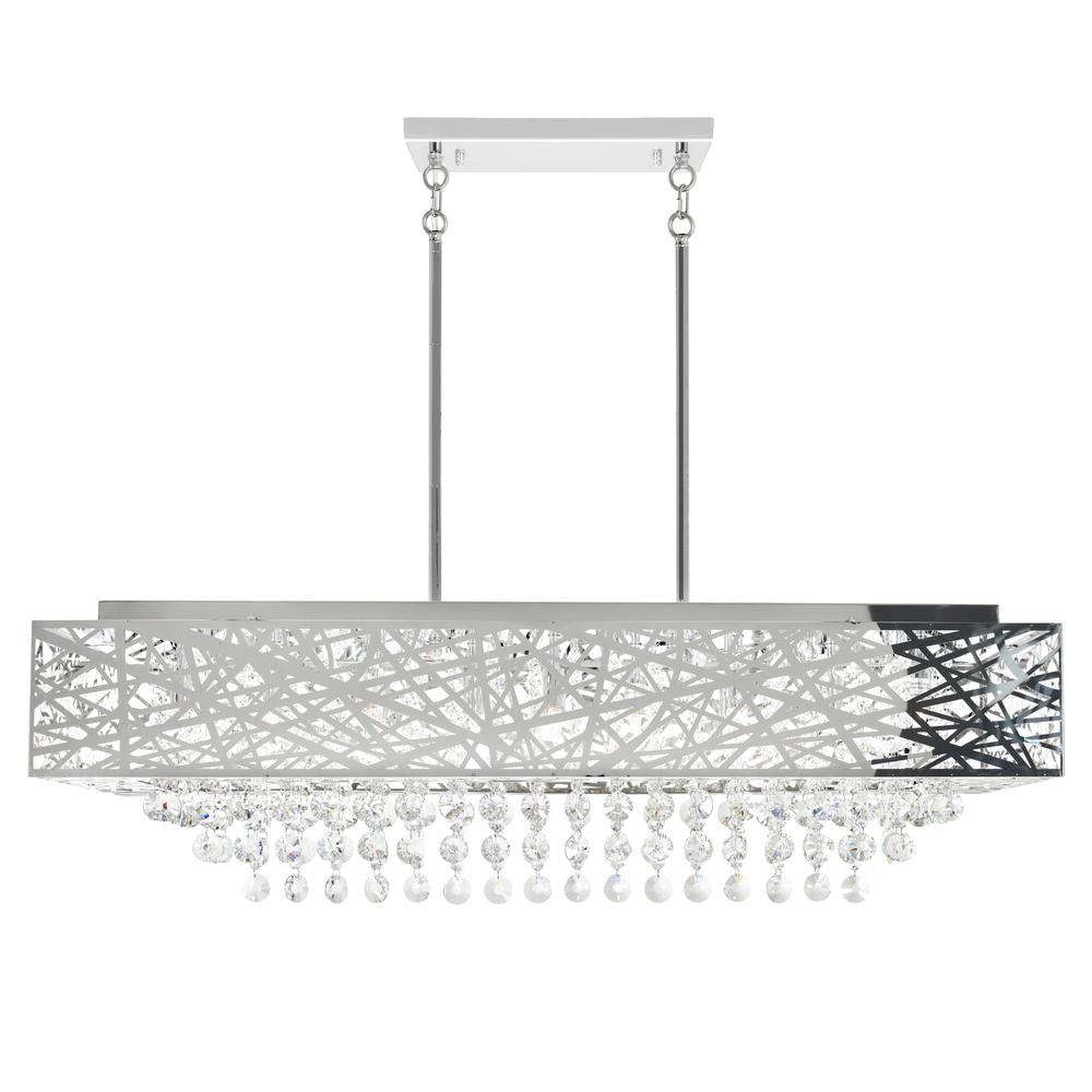 Eternity 16 Light Chandelier With Chrome Finish. Picture 1