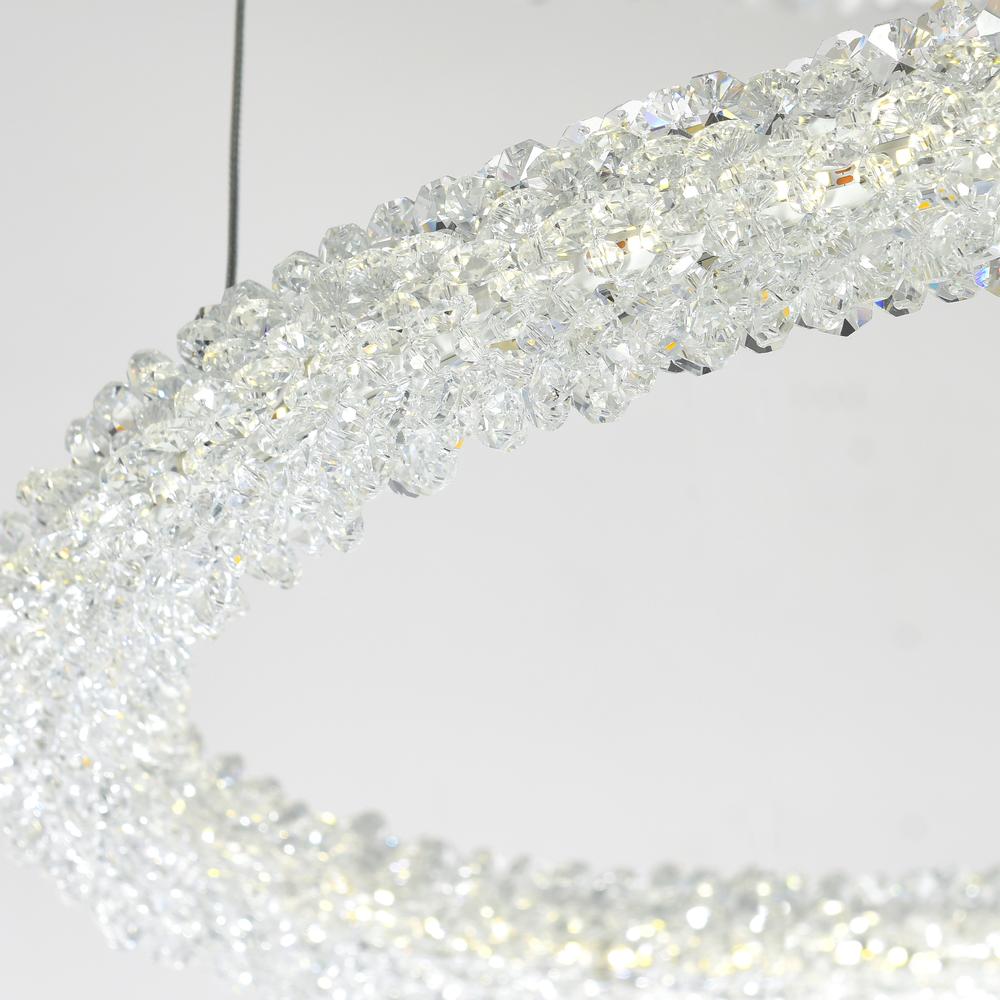 Arielle LED Chandelier With Chrome Finish. Picture 4