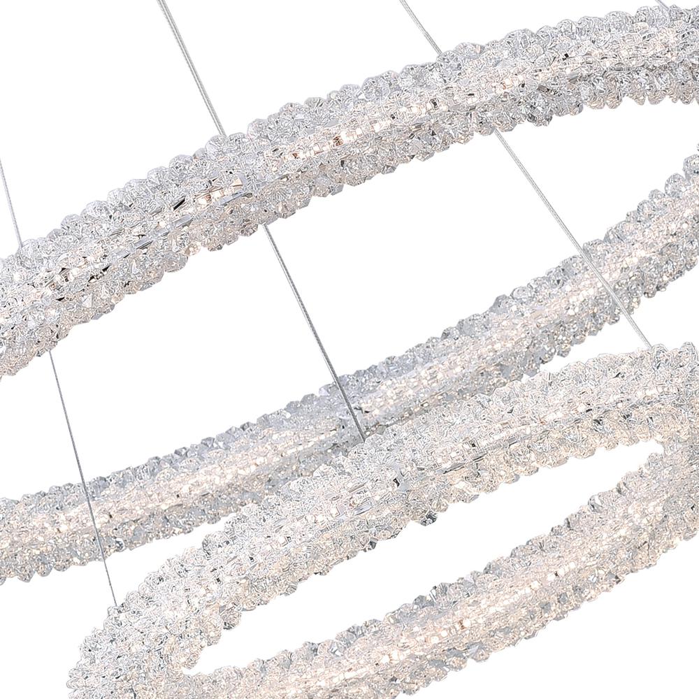 Arielle LED Chandelier With Chrome Finish. Picture 2