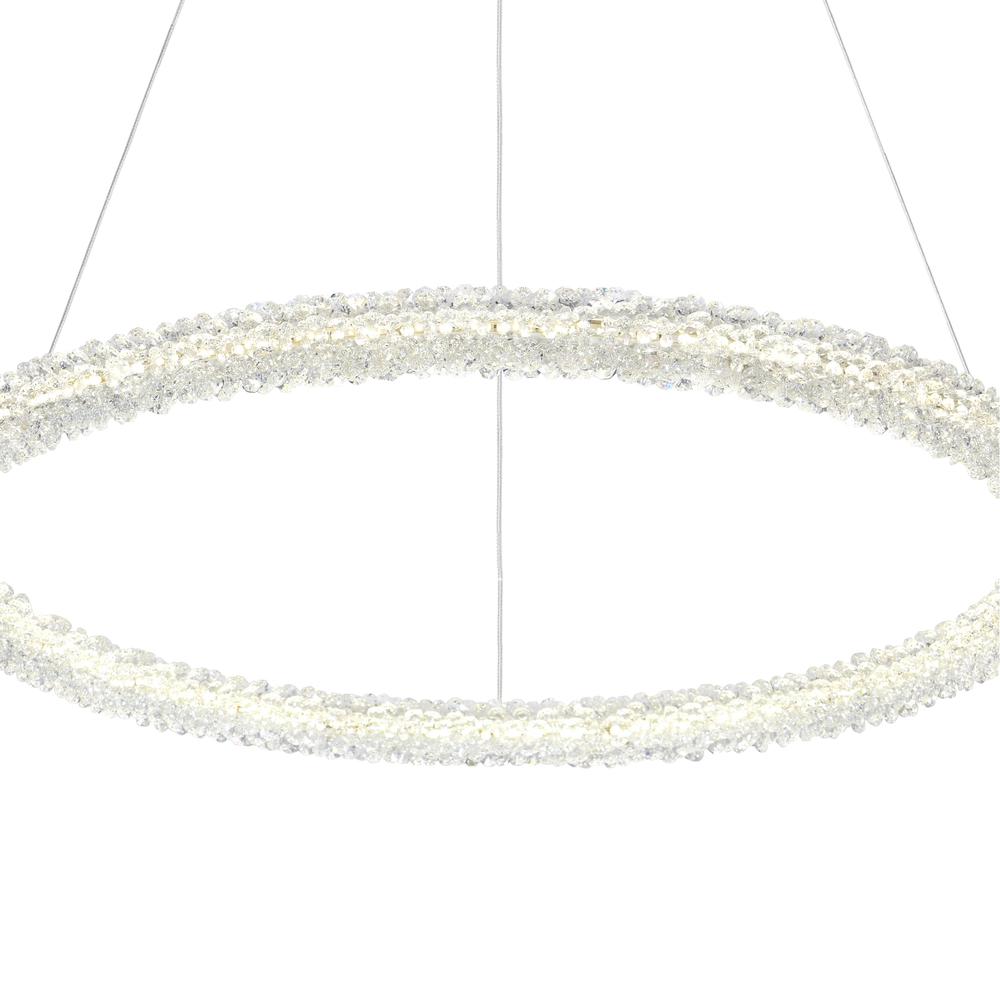 Arielle LED Chandelier With Chrome Finish. Picture 4