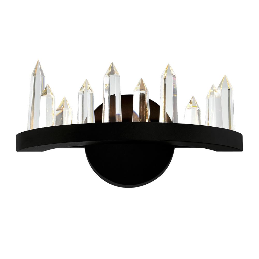 Juliette LED Wall Sconce With Black Finish. Picture 1