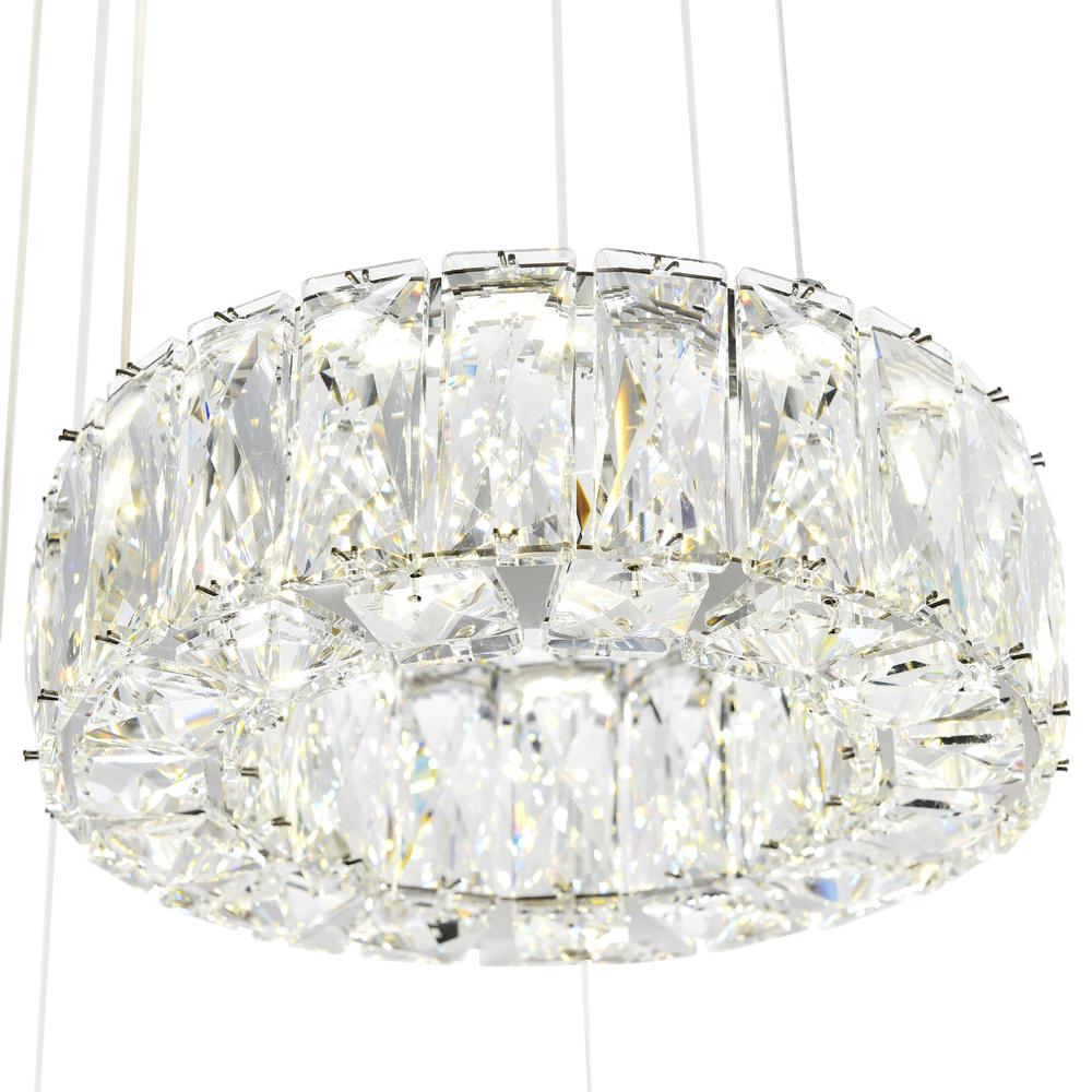 Madeline LED Chandelier With Chrome Finish. Picture 4