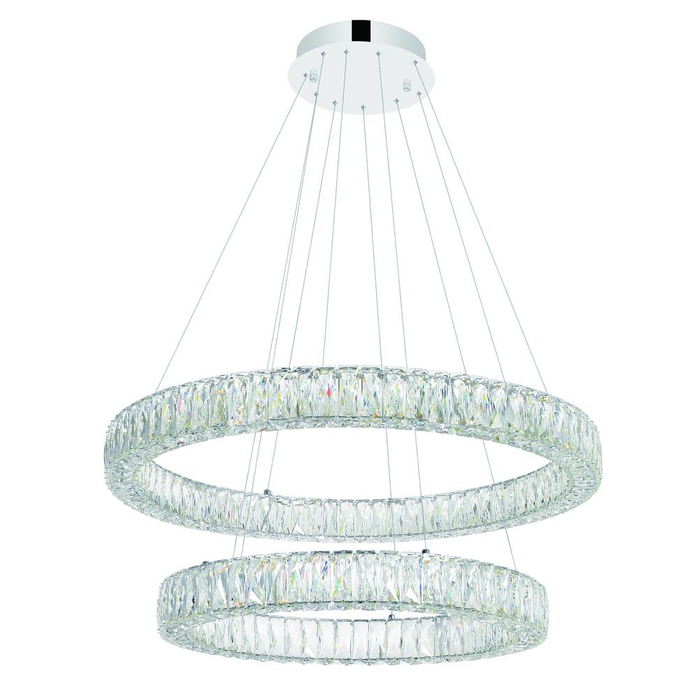Madeline LED Chandelier With Chrome Finish. Picture 1