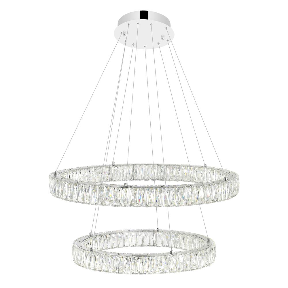 Madeline LED Chandelier With Chrome Finish. Picture 2