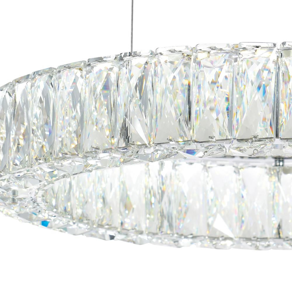 Madeline LED Chandelier With Chrome Finish. Picture 3