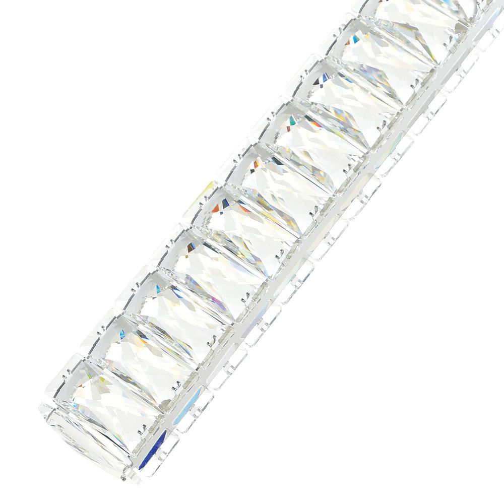 Celina LED Chandelier With Chrome Finish. Picture 6