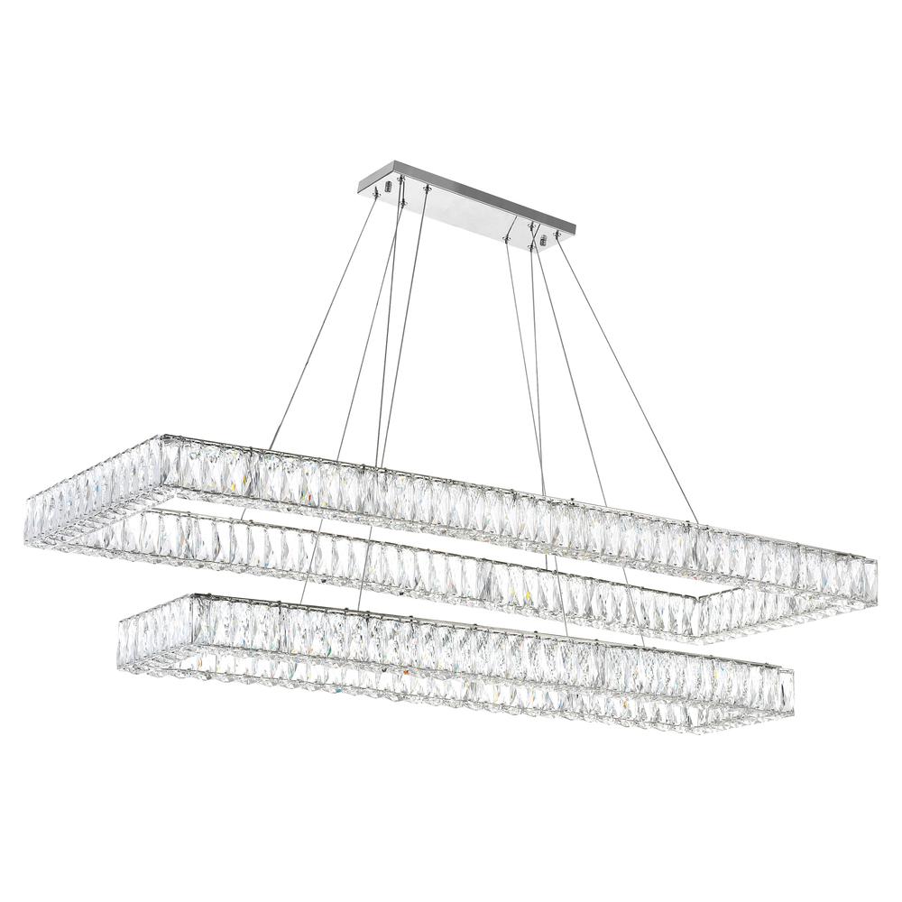 Felicity LED Chandelier With Chrome Finish. Picture 1