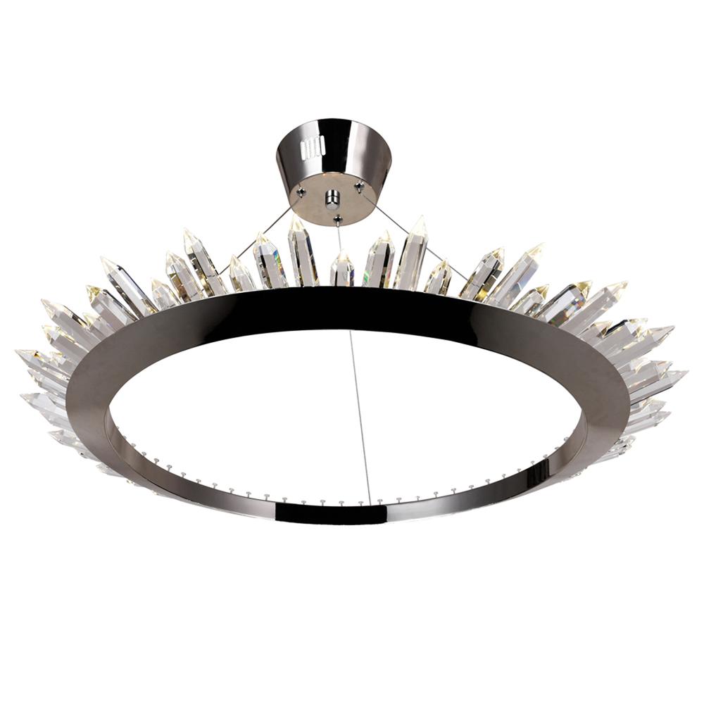 Arctic Queen LED Up Chandelier With Polished Nickel Finish. Picture 2