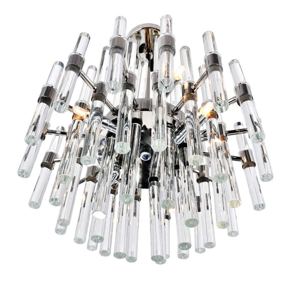 Miroir 8 Light Chandelier With Polished Nickel Finish. Picture 4