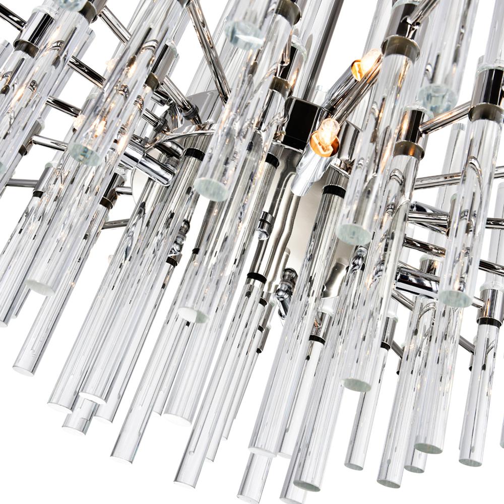 Miroir 10 Light Chandelier With Polished Nickel Finish. Picture 6