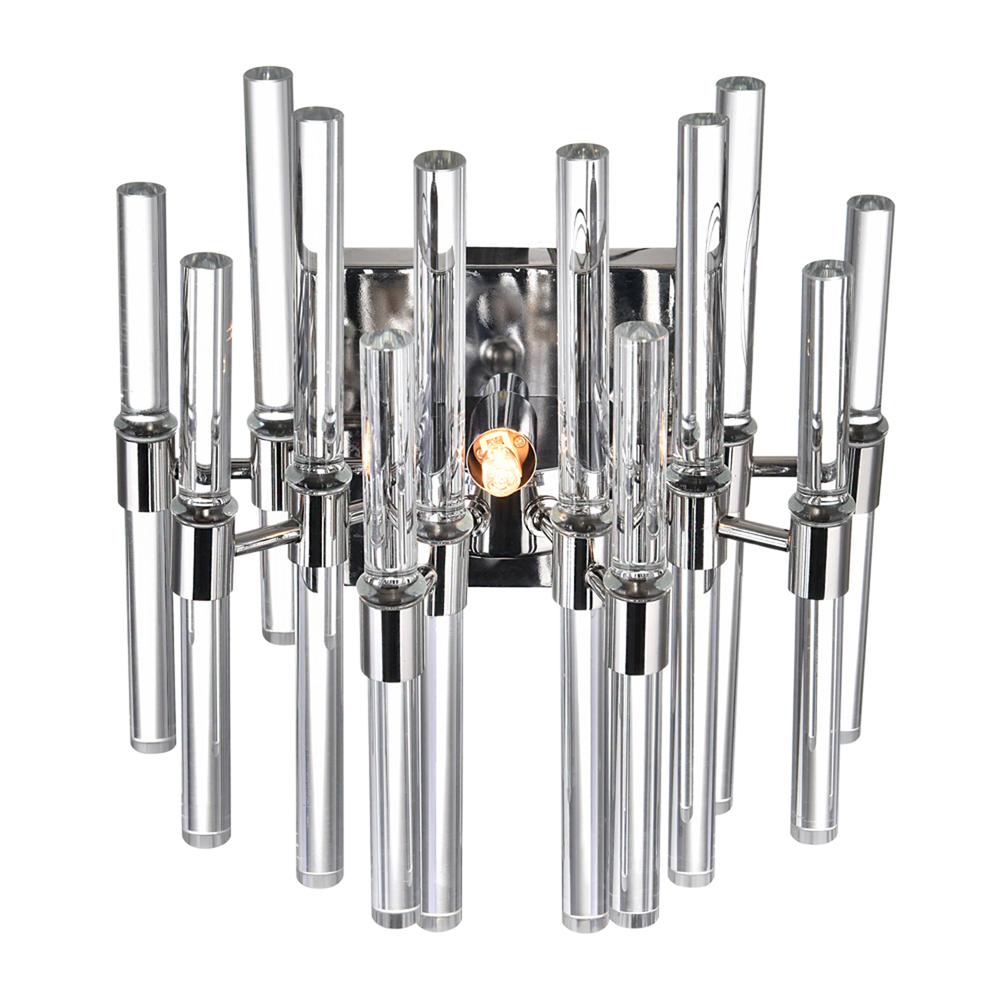 Miroir 2 Light Wall Light With Polished Nickel Finish. Picture 5