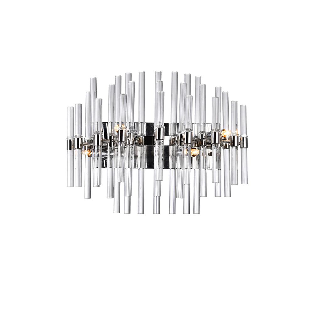 Miroir 4 Light Vanity Light With Polished Nickel Finish. Picture 1