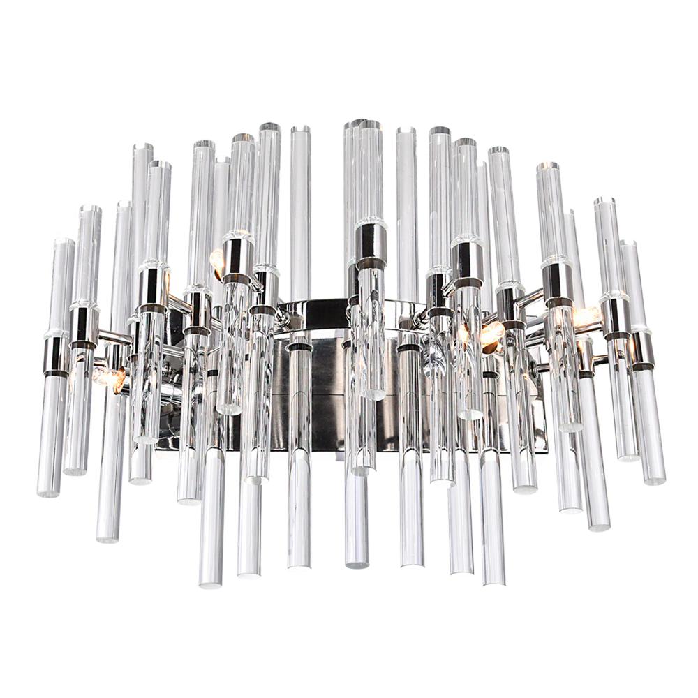 Miroir 4 Light Vanity Light With Polished Nickel Finish. Picture 3