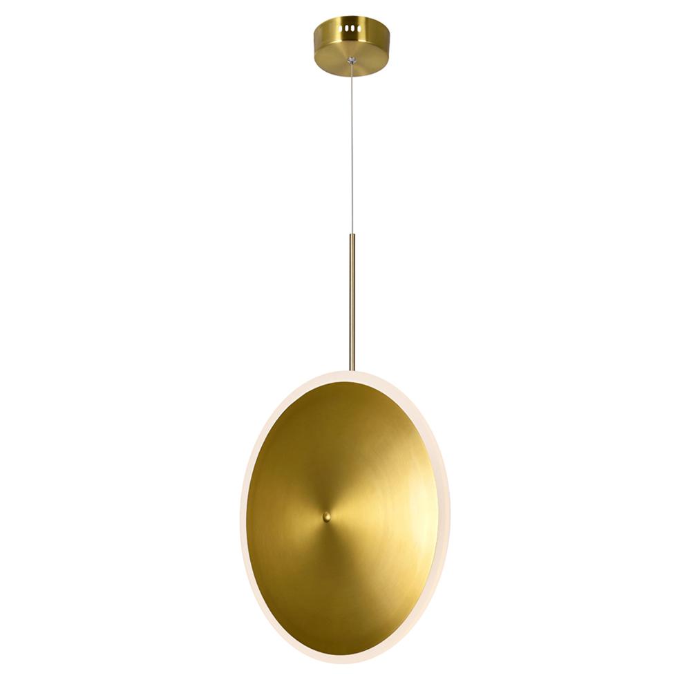 Ovni LED Pendant With Brass Finish. Picture 13