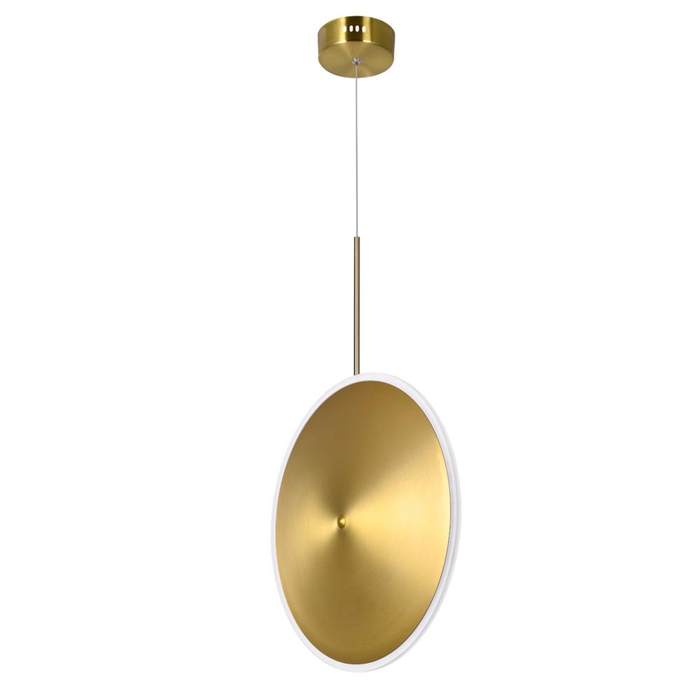 Ovni LED Pendant With Brass Finish. Picture 5