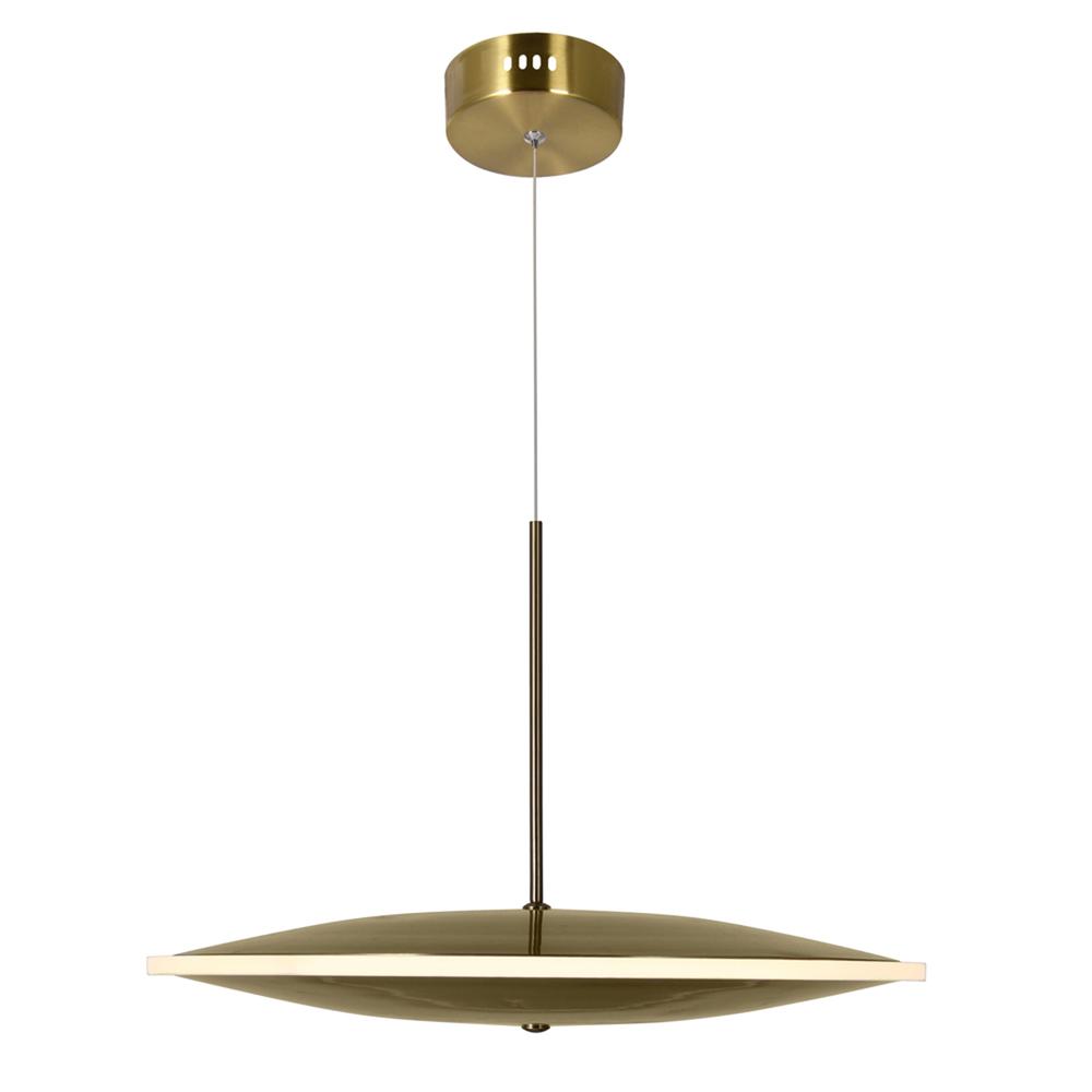 Ovni LED Pendant With Brass Finish. Picture 12