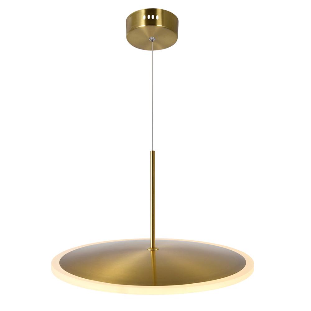 Ovni LED Pendant With Brass Finish. Picture 8