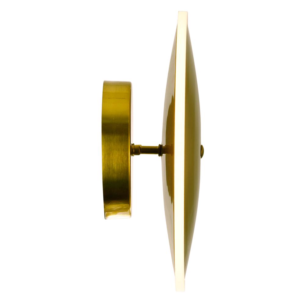 Ovni LED Sconce With Brass Finish. Picture 3