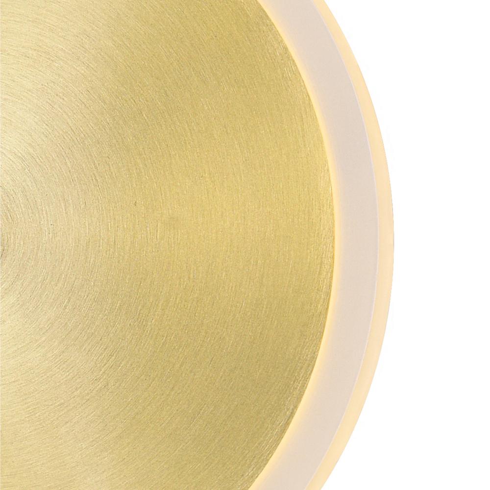 Ovni LED Sconce With Brass Finish. Picture 5