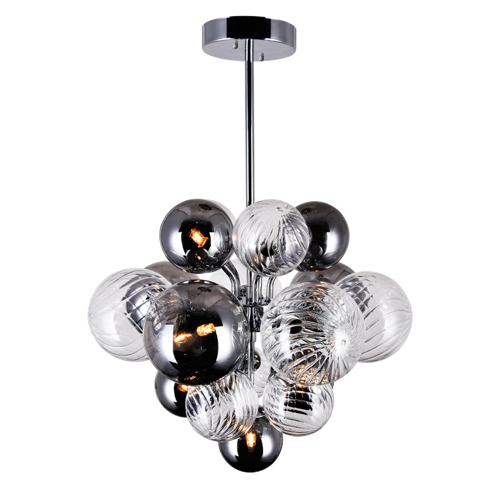 Pallocino 8 Light Chandelier With Chrome Finish. Picture 2