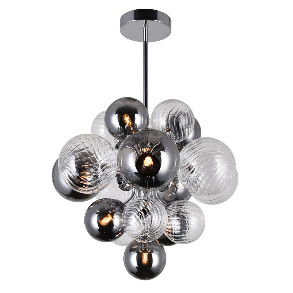 Pallocino 8 Light Chandelier With Chrome Finish. Picture 3