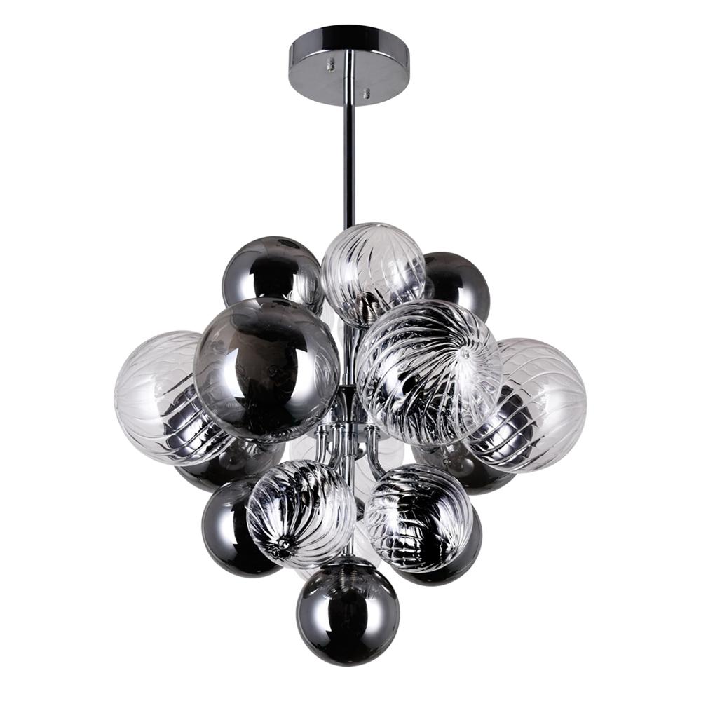 Pallocino 8 Light Chandelier With Chrome Finish. Picture 5