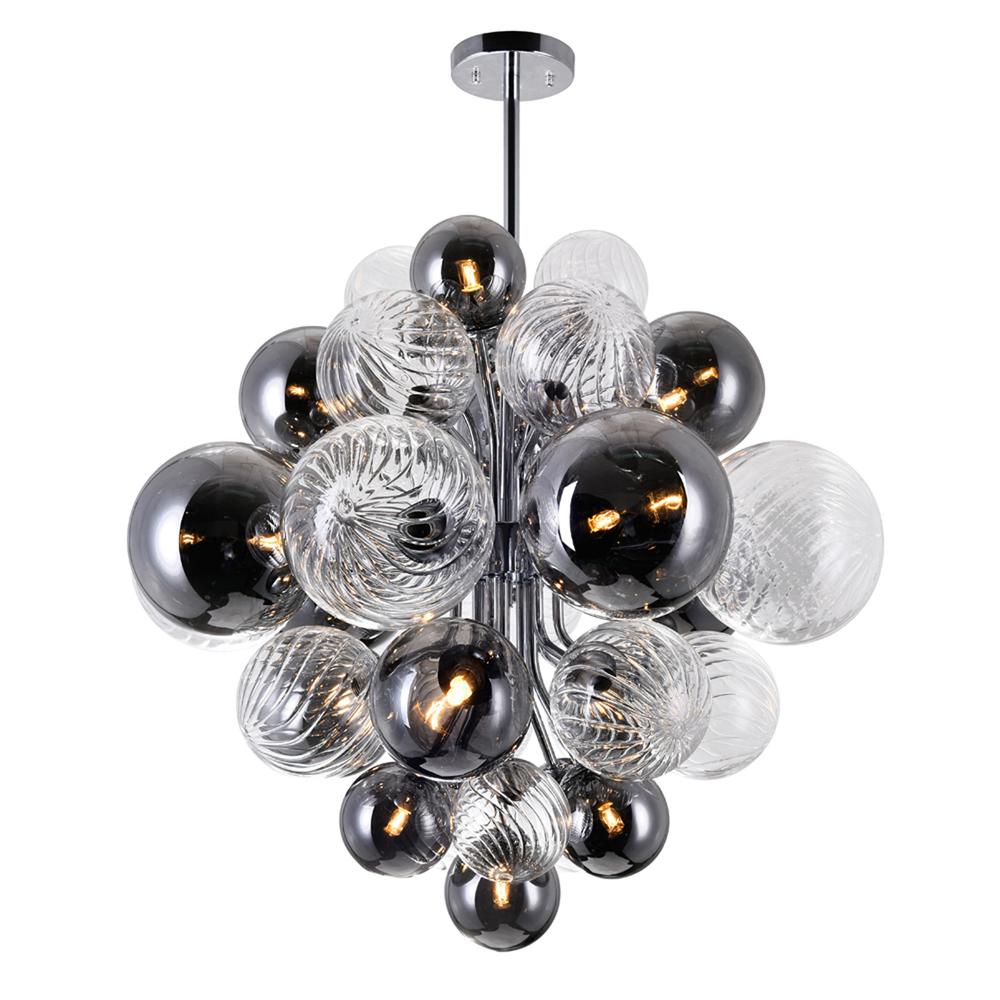 Pallocino 15 Light Chandelier With Chrome Finish. Picture 6