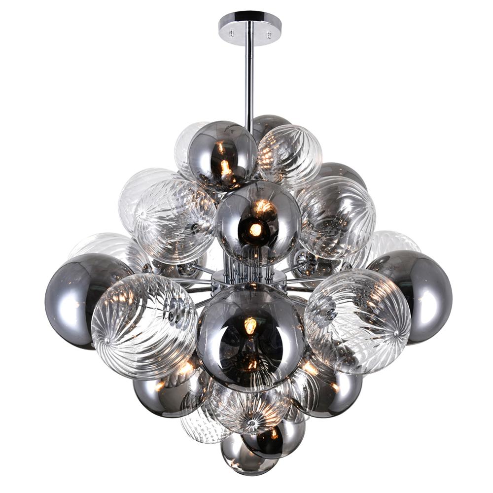 Pallocino 15 Light Chandelier With Chrome Finish. Picture 1