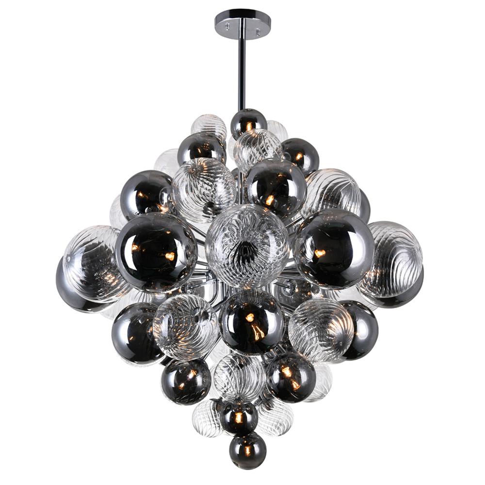 Pallocino 27 Light Chandelier With Chrome Finish. Picture 3