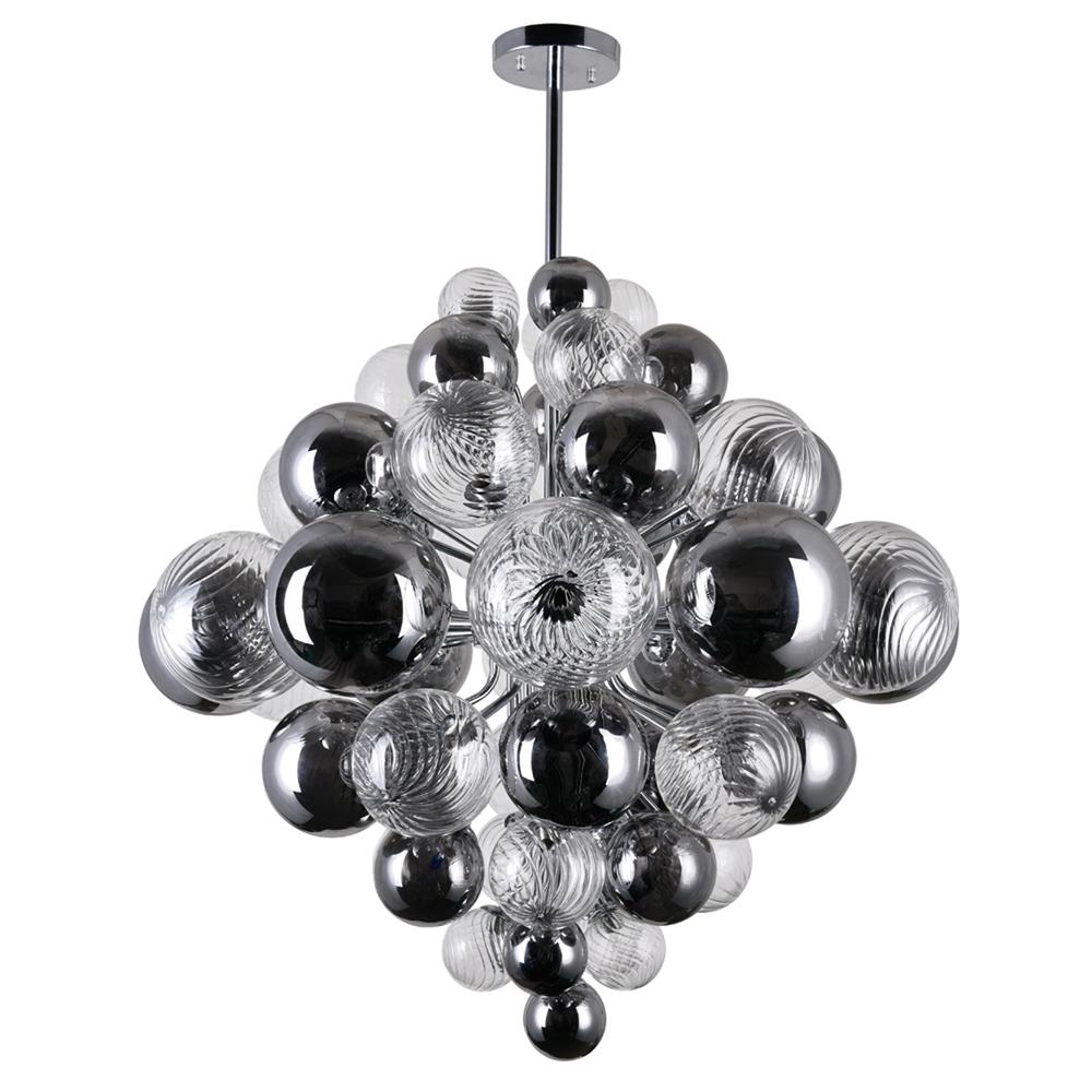 Pallocino 27 Light Chandelier With Chrome Finish. Picture 5
