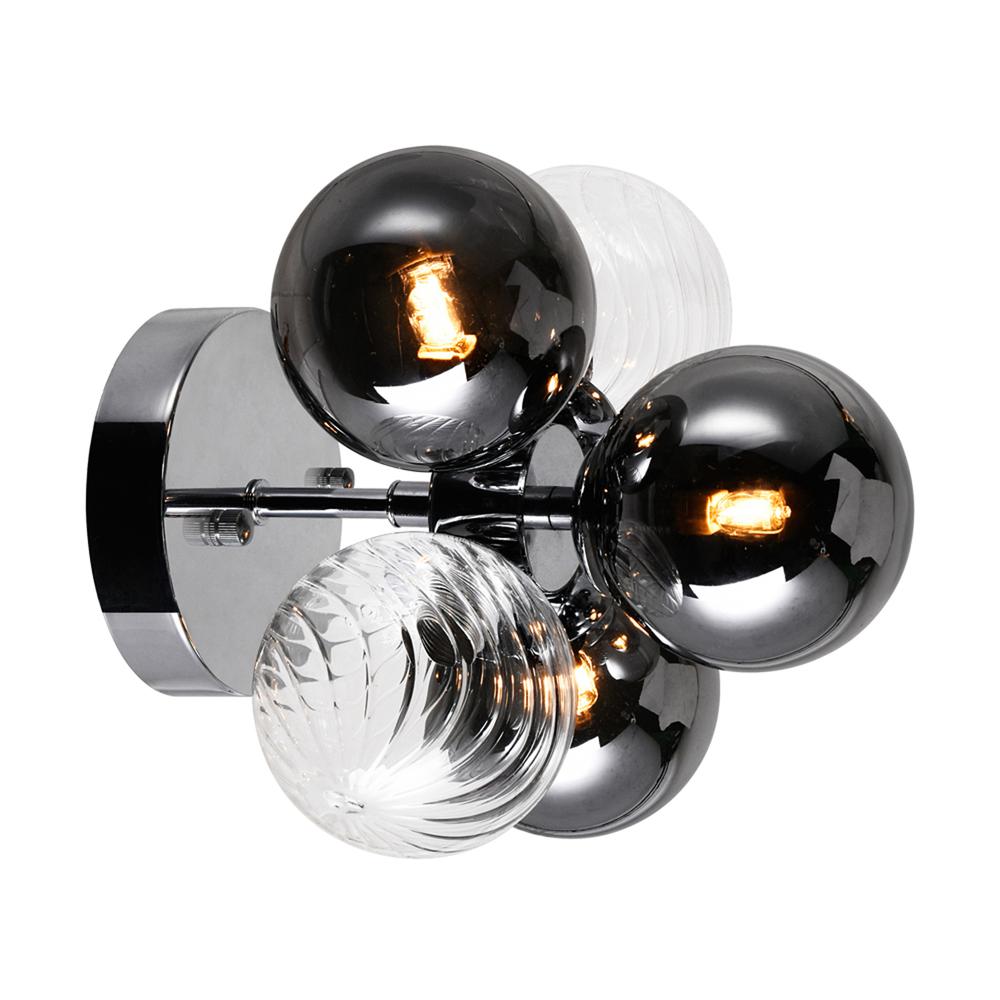 Pallocino 3 Light Sconce With Chrome Finish. Picture 2