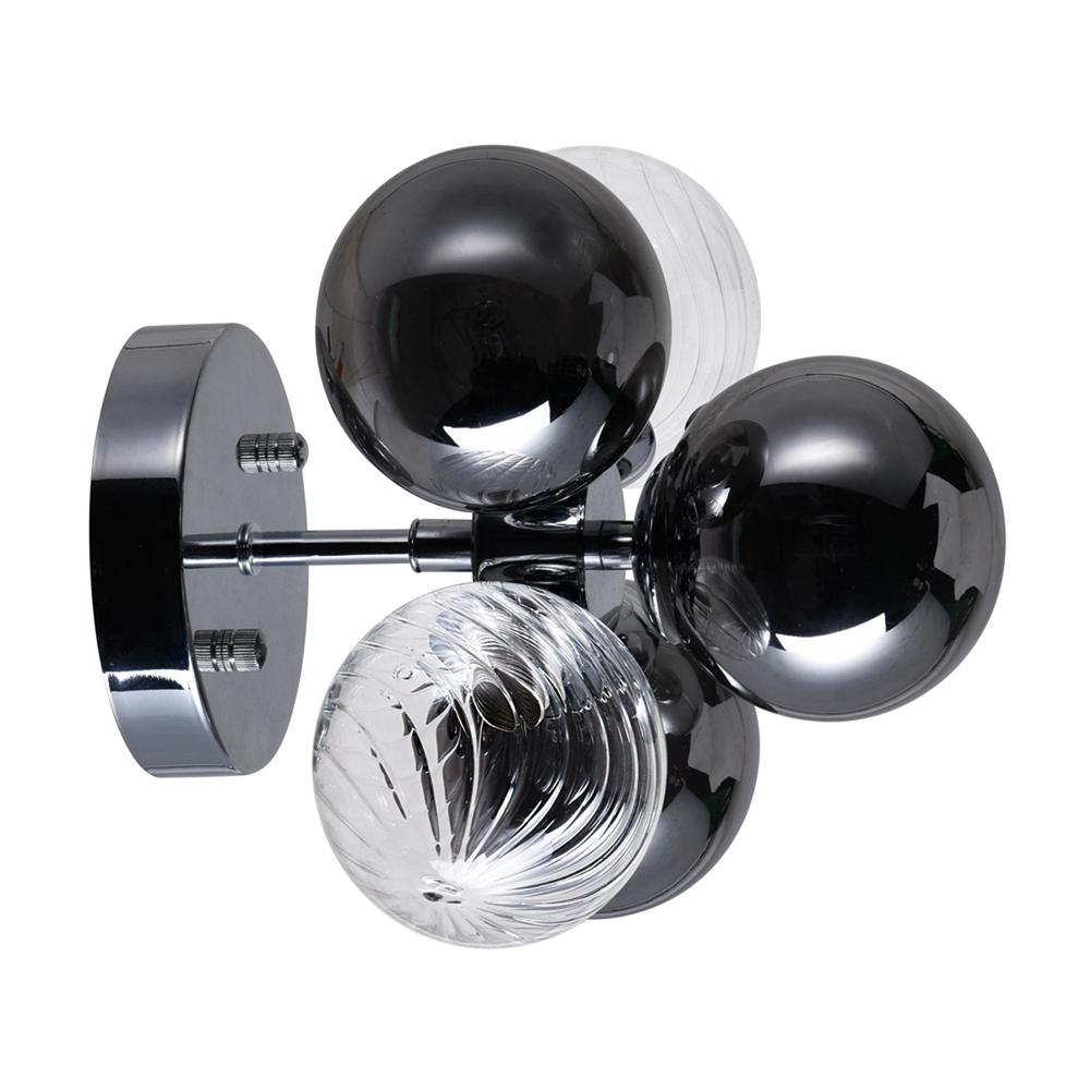 Pallocino 3 Light Sconce With Chrome Finish. Picture 5