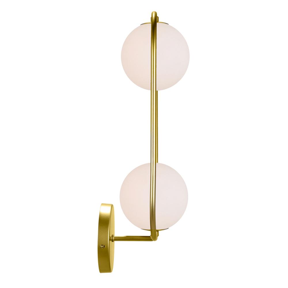 Celeste 2 Light Sconce With Medallion Gold Finish. Picture 2