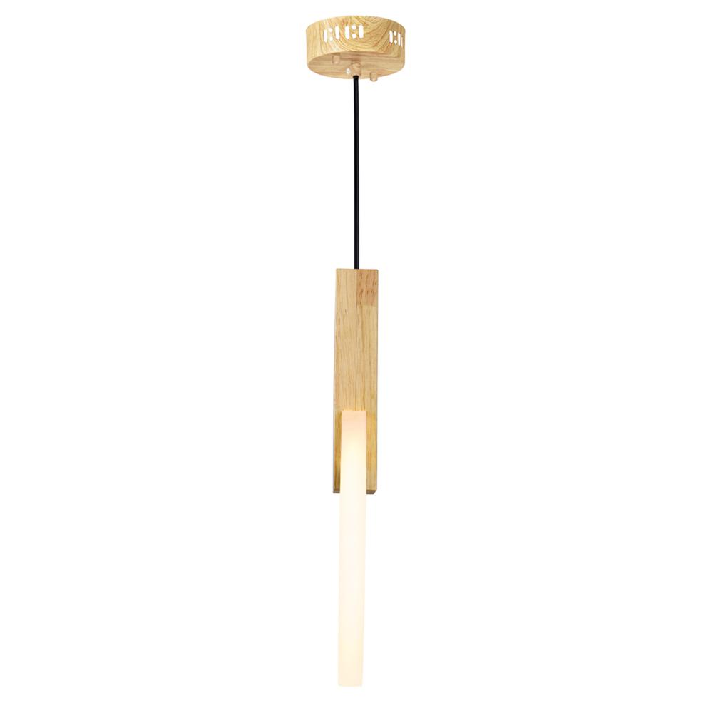 Anello LED Mini Pendant With White Oak Finish. Picture 4