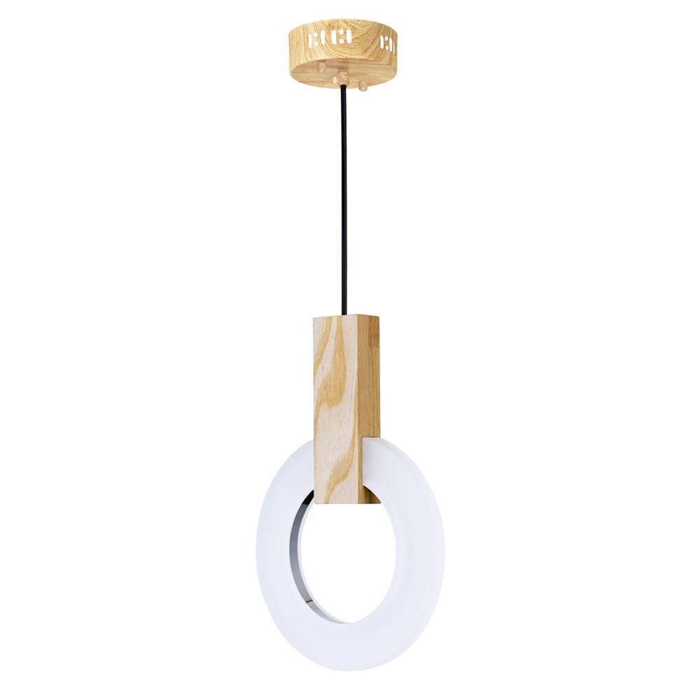 Anello LED Mini Pendant With White Oak Finish. Picture 7