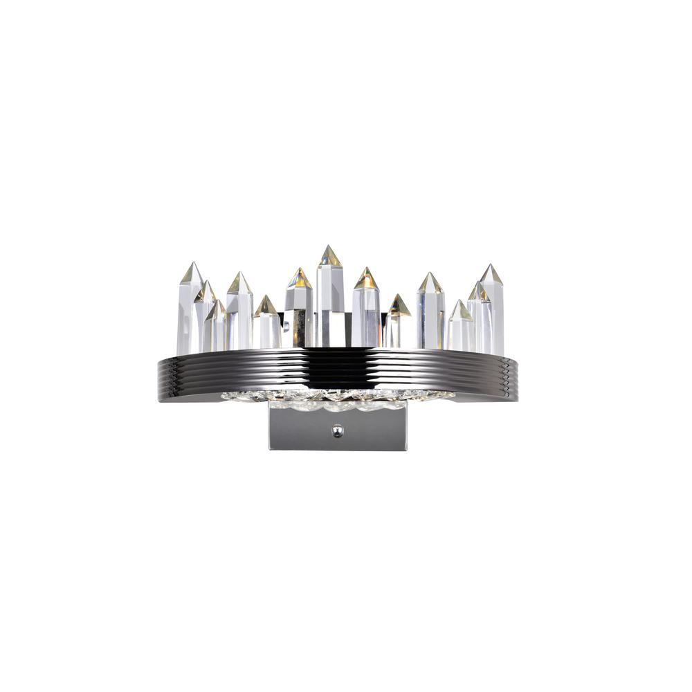 Agassiz LED Sconce With Polished Nickel Finish. Picture 2