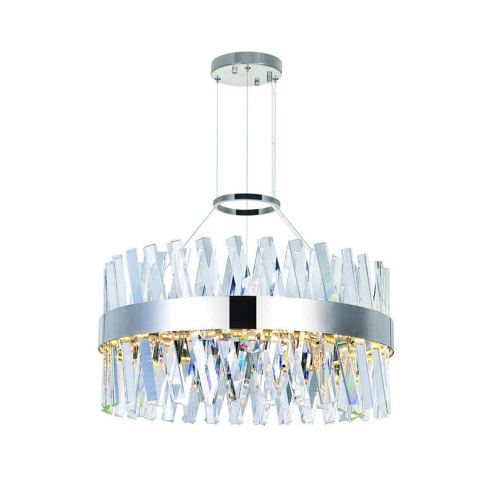 Glace LED Chandelier With Chrome Finish. Picture 1