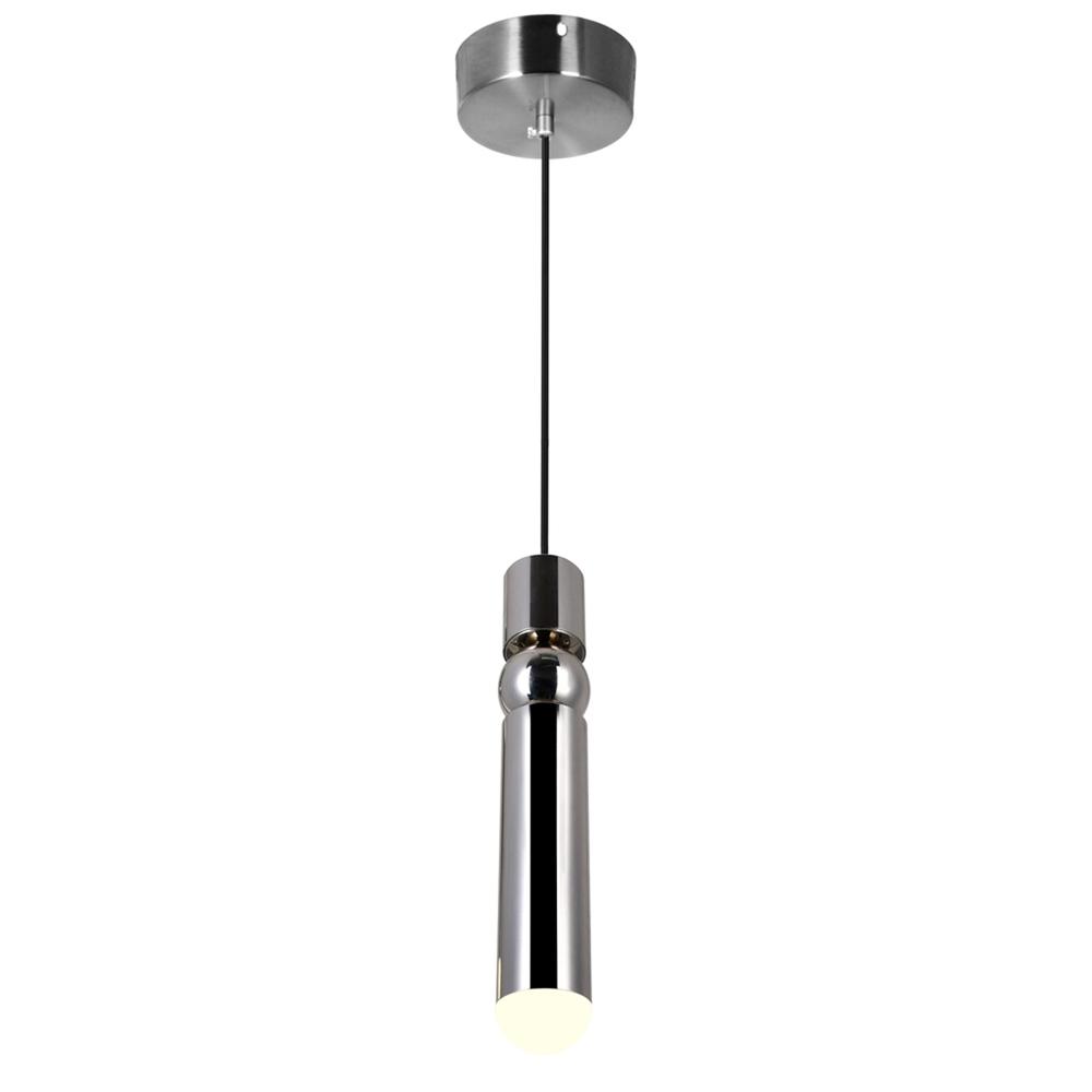 Chime LED Mini Pendant With Polished Nickel Finish. Picture 1