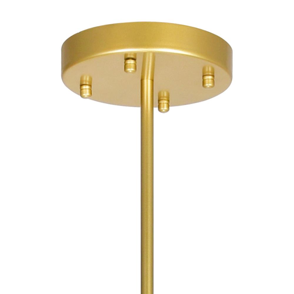 Compass 10 Light Chandelier With Medallion Gold Finish. Picture 5