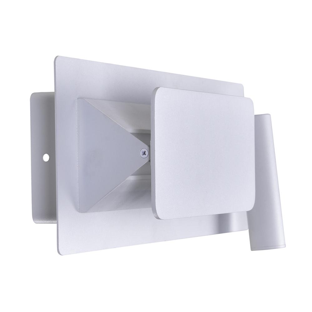 Private I LED Sconce With Matte White Finish. Picture 2